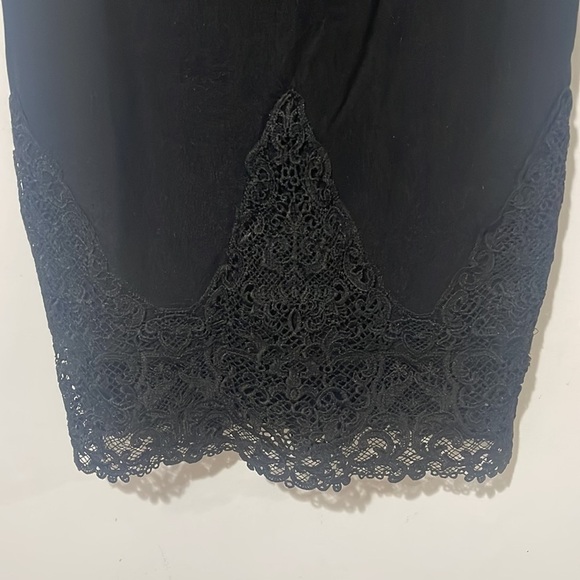 Lulus Lace Sheath Dress Medium 3/4 Sleeve Crew Neck - Picture 6 of 11